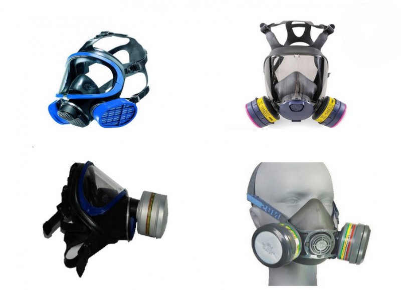 Duman/Gaz Maskeleri ve Filtreler